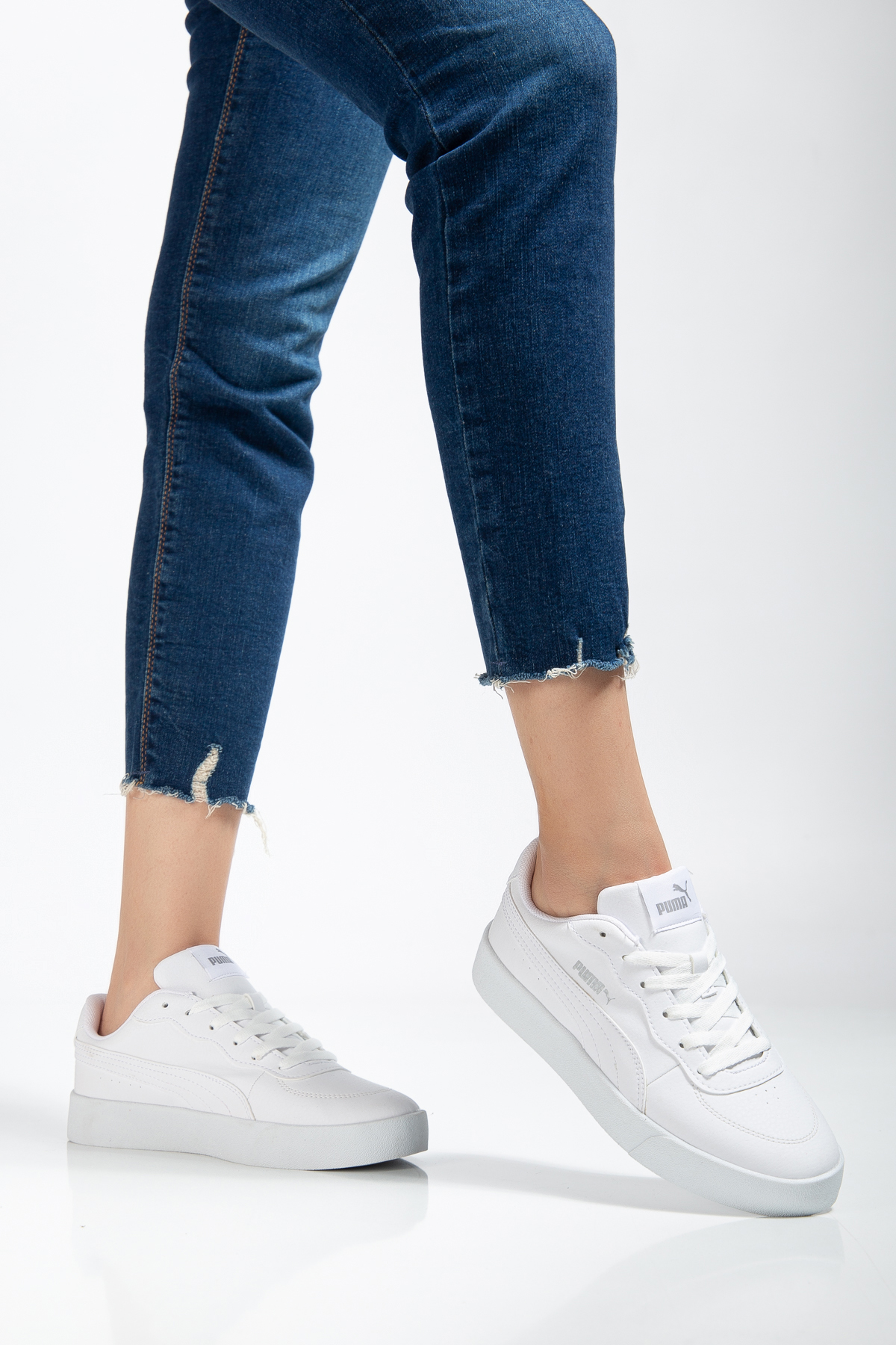 Puma Skye Clean 380147-02 Unisex Spor Ayakkabı – Beyaz