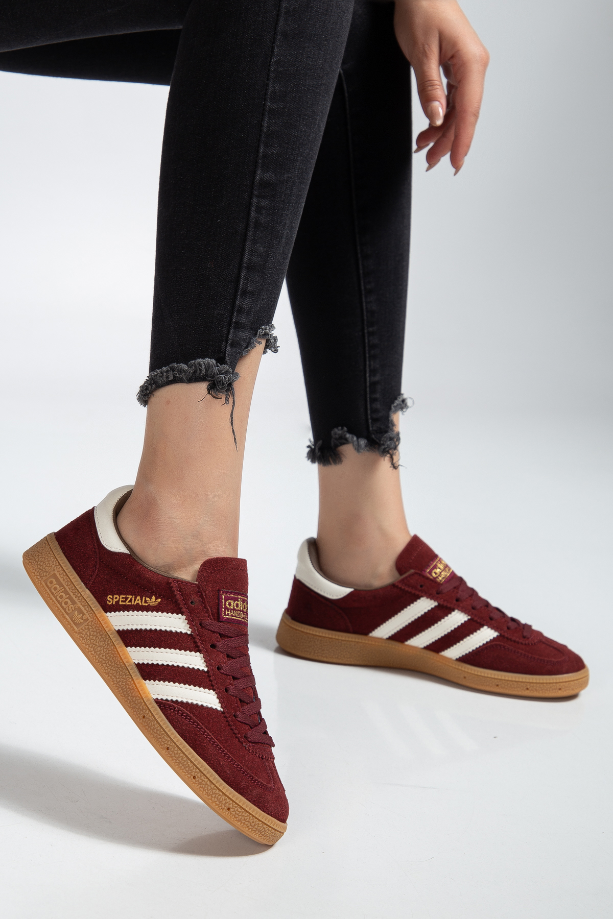 Adidas Handball Spezial Unisex Sneaker – Bordo