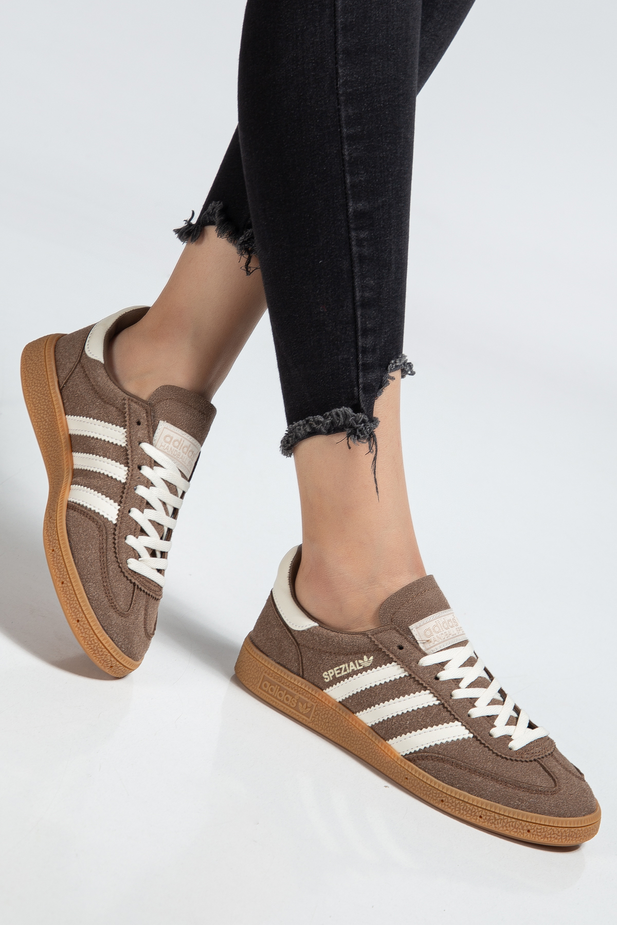 adidas Handball Spezial Unisex Sneaker – Kahverengi / Beyaz