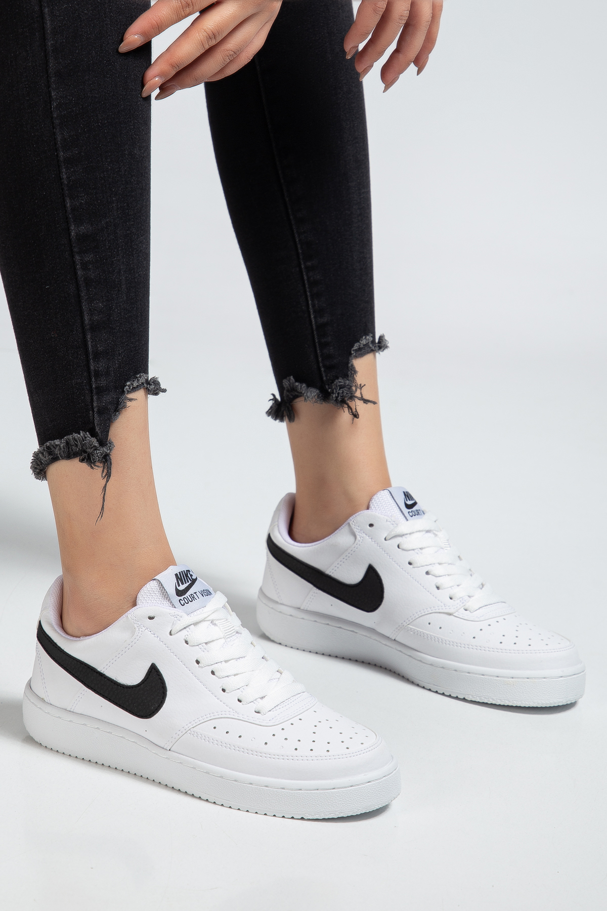 Nike Court Vision Low NN Beyaz Unisex Yetişkin Günlük Sneaker